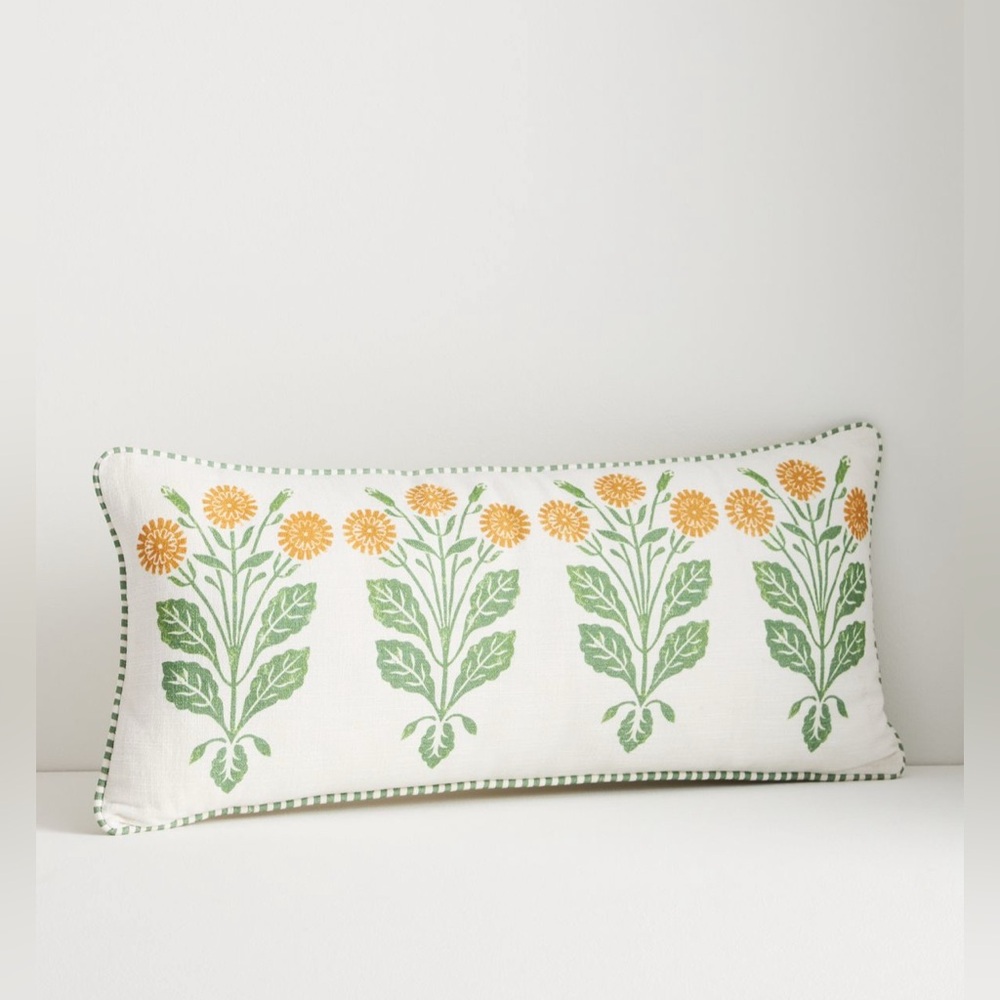 Anthropologie Ellen Merchant Cotton Pillow